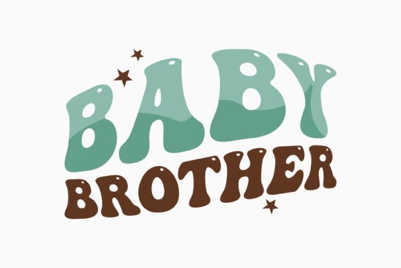 Baby Brother Embroidery Design