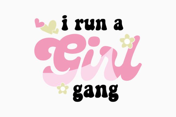 I Run a Retro Mothers Day Quotes Svg