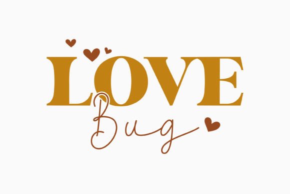 Retro Boho Baby Quotes SVG Love Bug